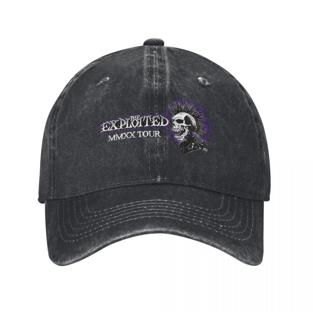 Бейсболка The Exploited Повседневная Потертая Стиранная Snapback Унисекс Женская Для улицы Бега Гольфа Кепка Шляпа