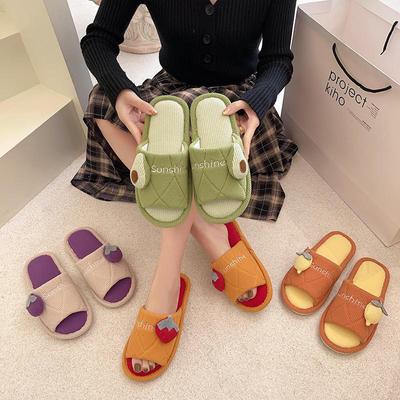 Модные весенние женские тапочки: Симпатичные, удобные, мягкие хлопковые домашние туфли