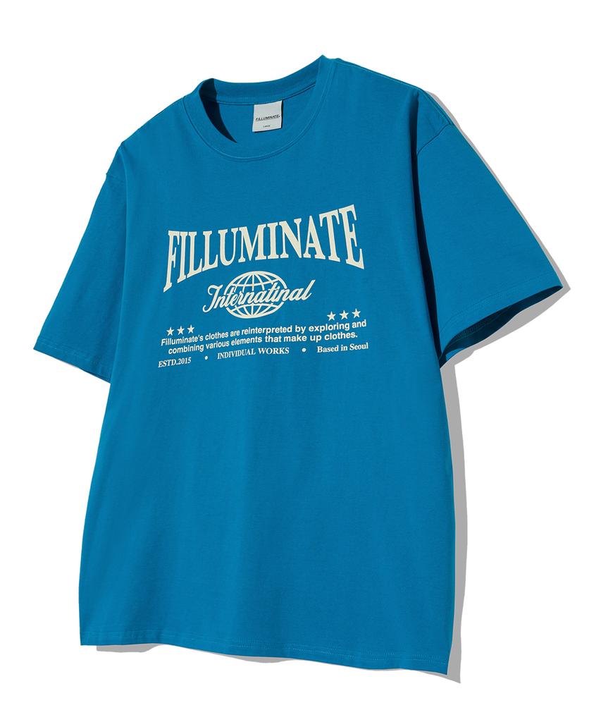 FILLUMINATE International Round T-Shirt - Blue