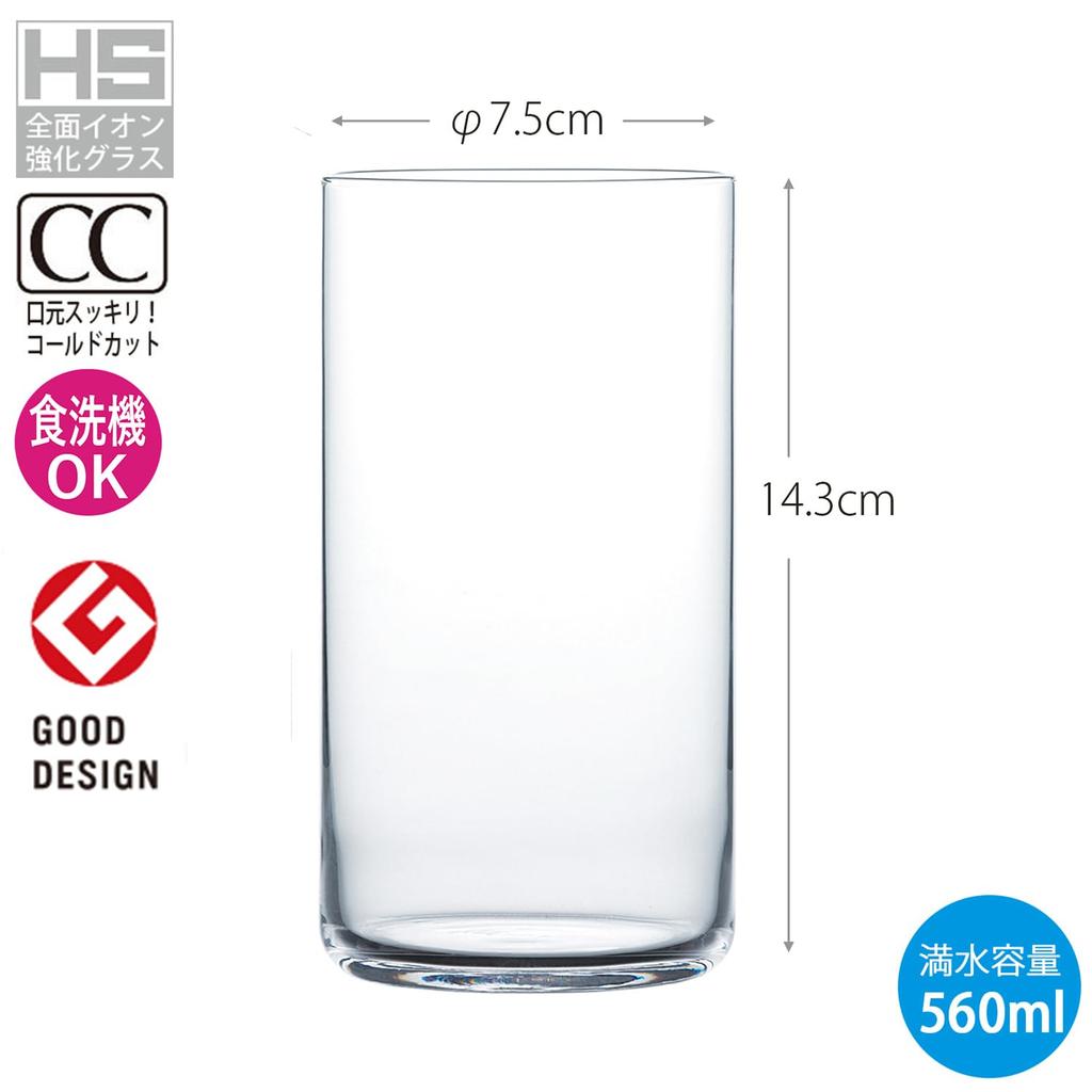 Toyo Sasaki Glass Стакан для виски USURAI B-09129, Ро