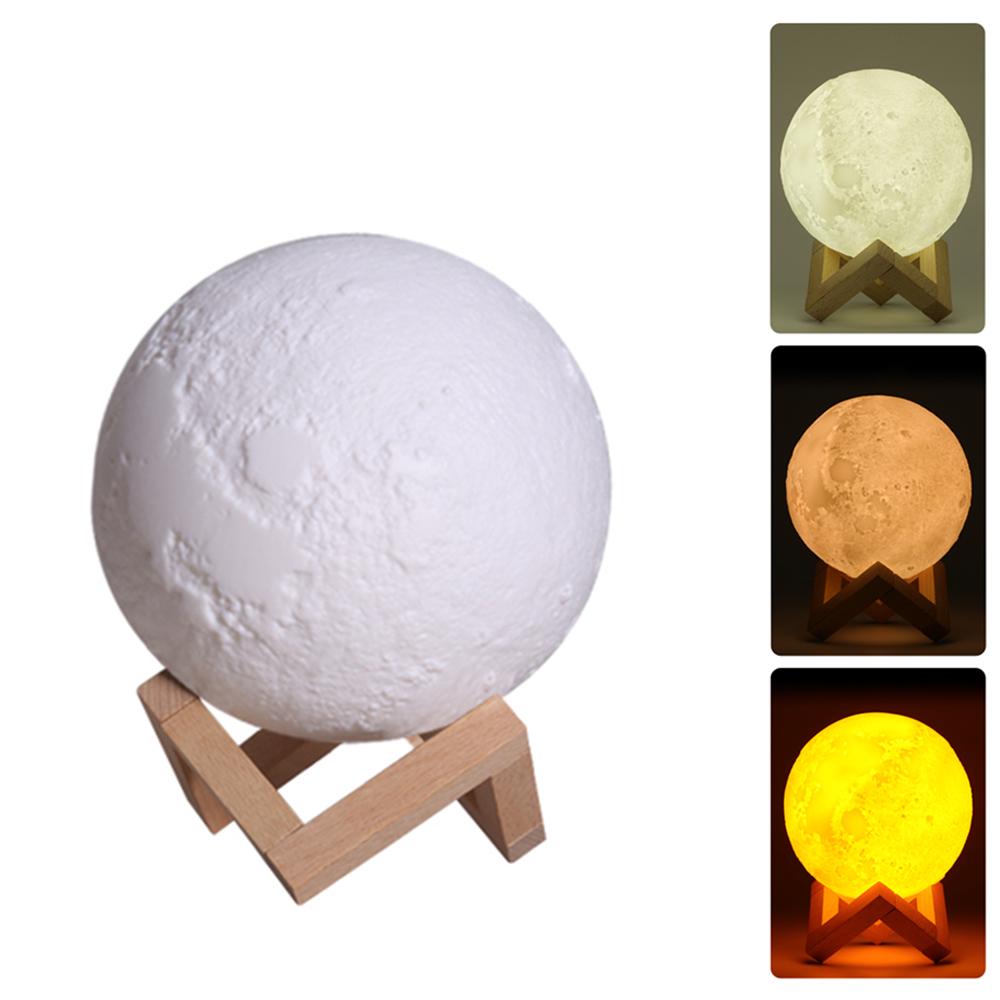 880ml Home Use LED Lunar Air Humidifier 3D Moon Lamp Diffuser USB Rechargeable Ultrasonic Mist Purifier