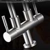 360° Rotate Kitchen Water Faucet 2-in-1 Flexible Faucet Double Head Sink Tap  Sink Installation