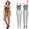 New Fashion Plus Size Women Fishnet Body Stocking Underwear Sexy Bodysuit Lingerie