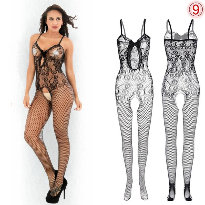 New Fashion Plus Size Women Fishnet Body Stocking Underwear Sexy Bodysuit Lingerie