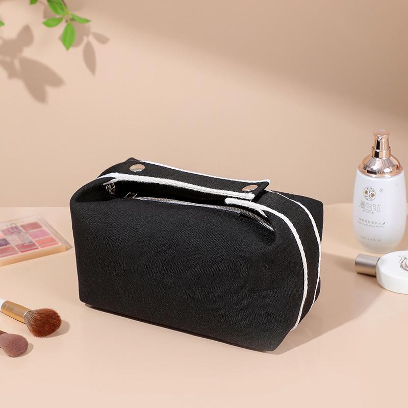 H Дом Холщовая Дорожная Косметичка и Сумка для Макияжа: Портативная женская сумка-ланчбокс и косметичка