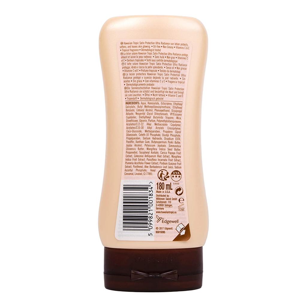 Hawaiian Tropic Satin Protection Sun Lotion SPF30