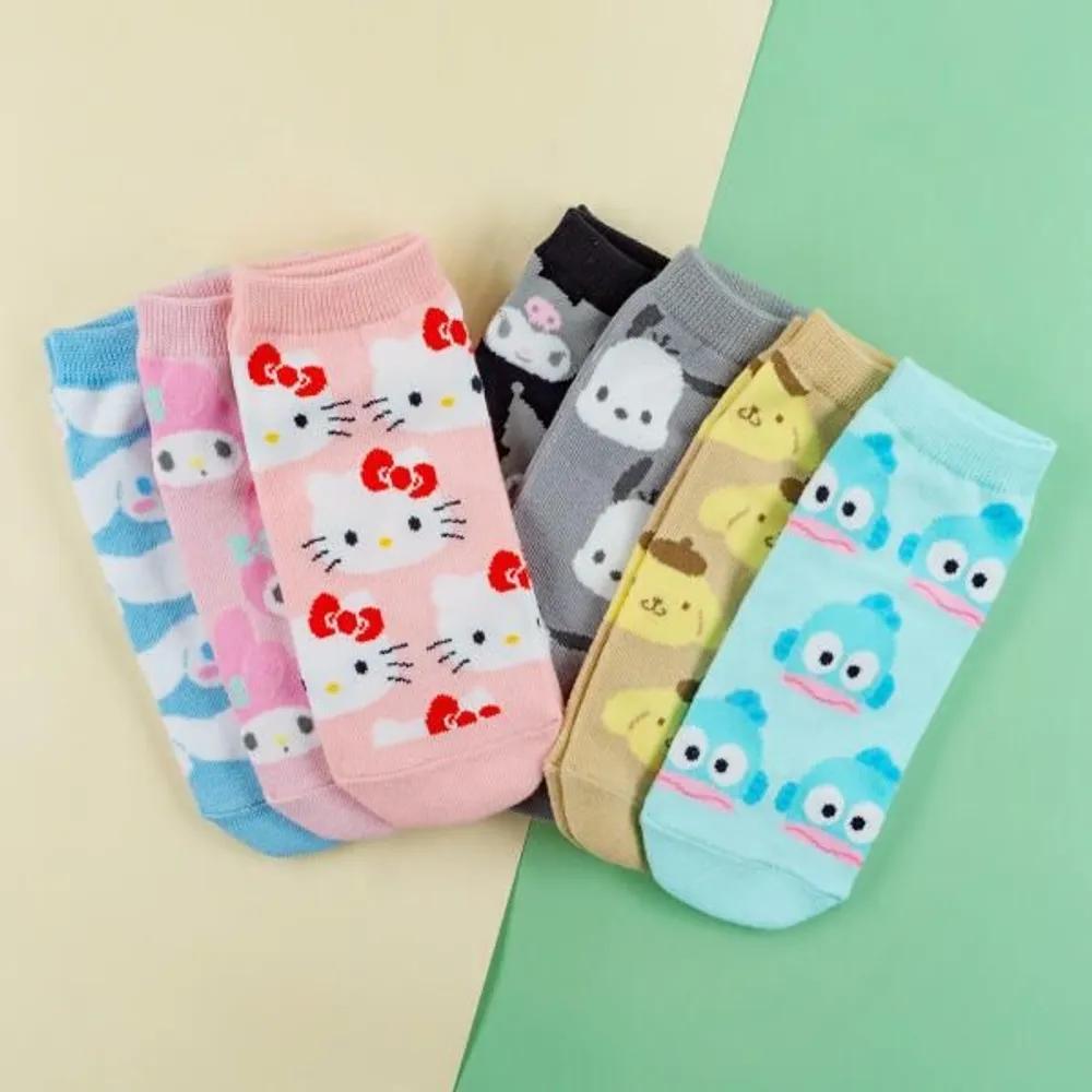 7 видов женских носков с персонажами Sanrio