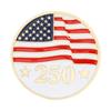 Броши-булавки ко Дню независимости США, многоцелевые, к 250-летию, эмалированные, для вечеринки, подарки на праздник Дня независимости