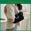 Stylish Quilted Shoulder Bag For Women Versatile Casual Commuter Mini Tote Bag