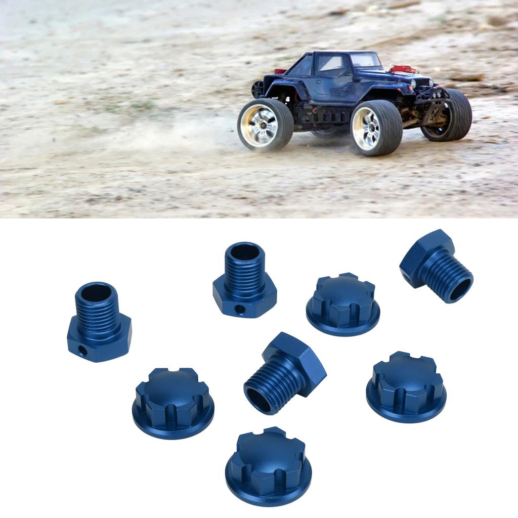 17mm RC Wheel Hubs Hex Kit Aluminium Alloy RC Wheel Hubs Adapter for   1Celsius10 Upgrade