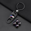 1Pcs Leather Key Chain Car Keyring Pendant Keychain Decor Styling For BMW E34 E36 E60 E90 E46 E39 E70 F10 F20 F30 X5 X6 X1 M3 M5 M6