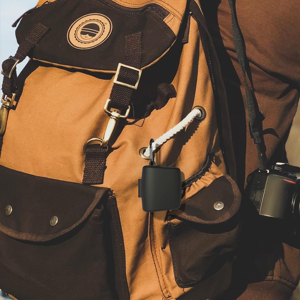 Geekria Silicone Cover Compatible with True Wireless Earbuds Charging Case Cover with Keychain Hook To Access Charging Port Audio-Technica ATH-TWX9