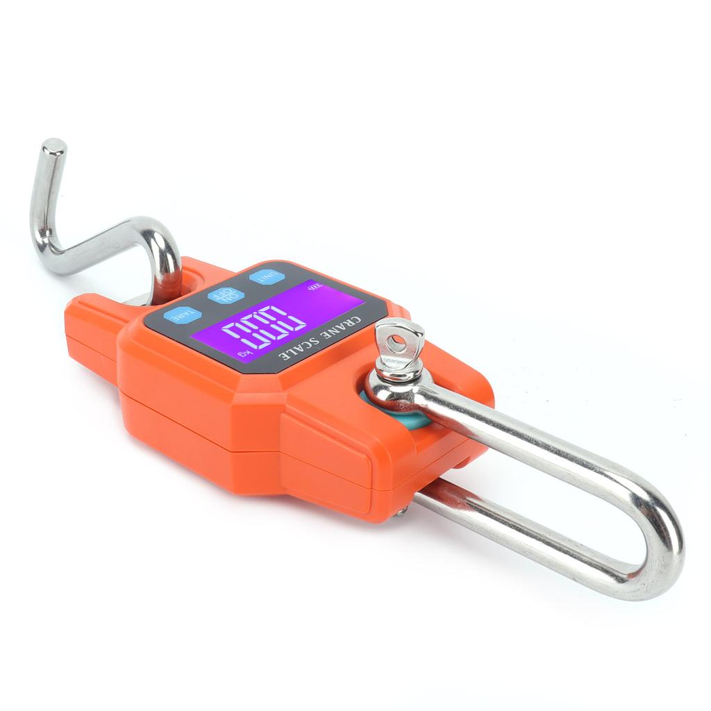 WH-C06 Перезаряжаемые цифровые подвесные весы Мини-крановые весы Электронные крючковые весы для дома(оранжевый )