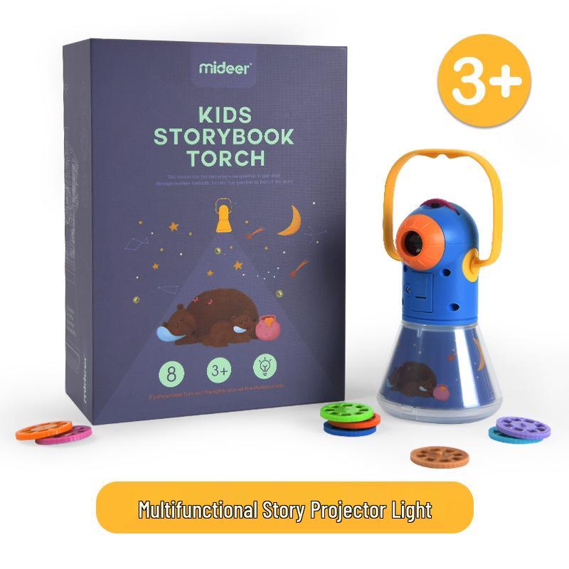 Mideer Milu Многофункциональная проекционная лампа для историй - светящаяся игрушка для раннего развития детей