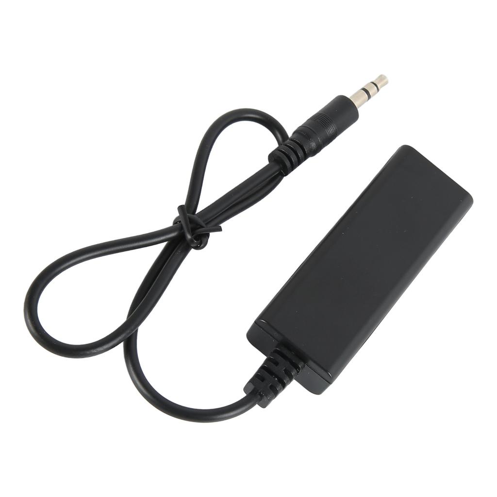 Noise Isolator Ground Loop Noise Isolator Filter with 3.5mm Sound Cable for Car Sound Home Stereo System