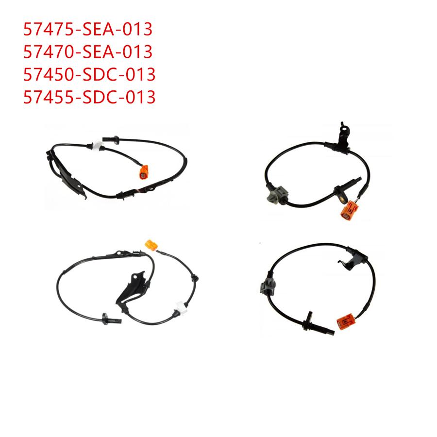 4Pcs ABS Speed Sensor Front & Rear Left & Right Set For Acura TSX 2004-2008 2.4L