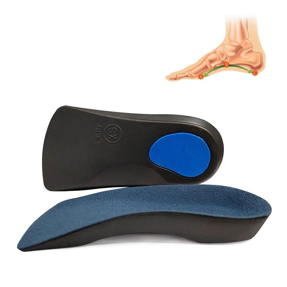 1 пара ортопедических стелек Comfort Flen Arches с подошвенным фасциитом и пронацией, поддержка свода стопы, стельки 3/4, вставки для обуви