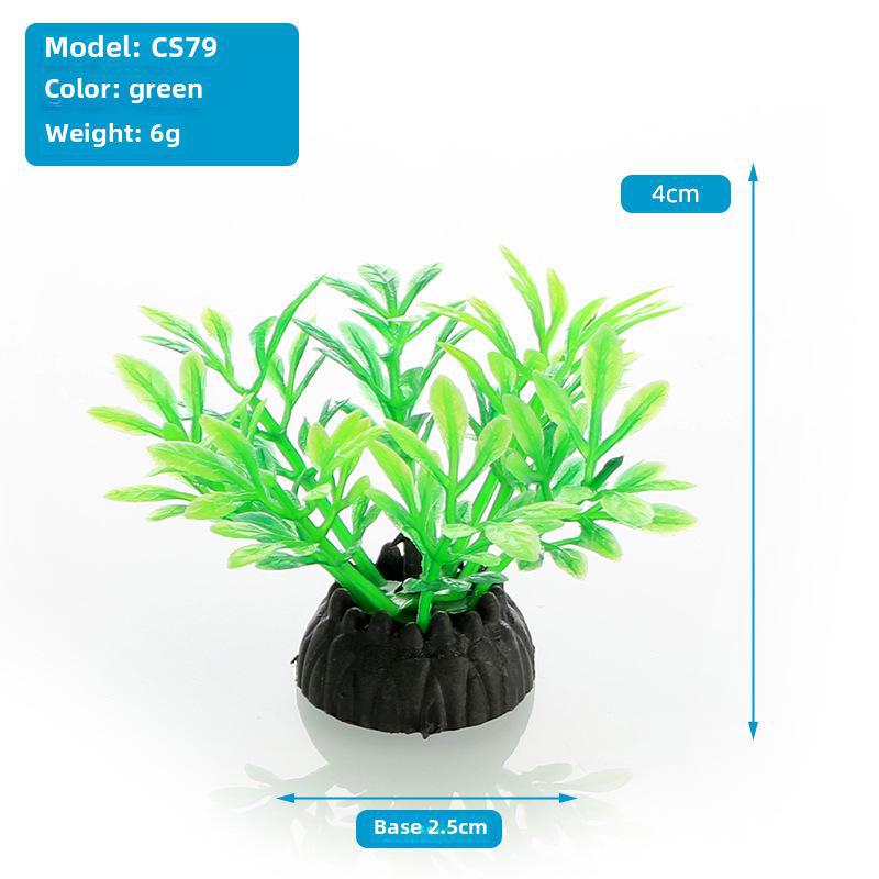 Aquarium Landscaping Plastic Artificial Plants - CS Series