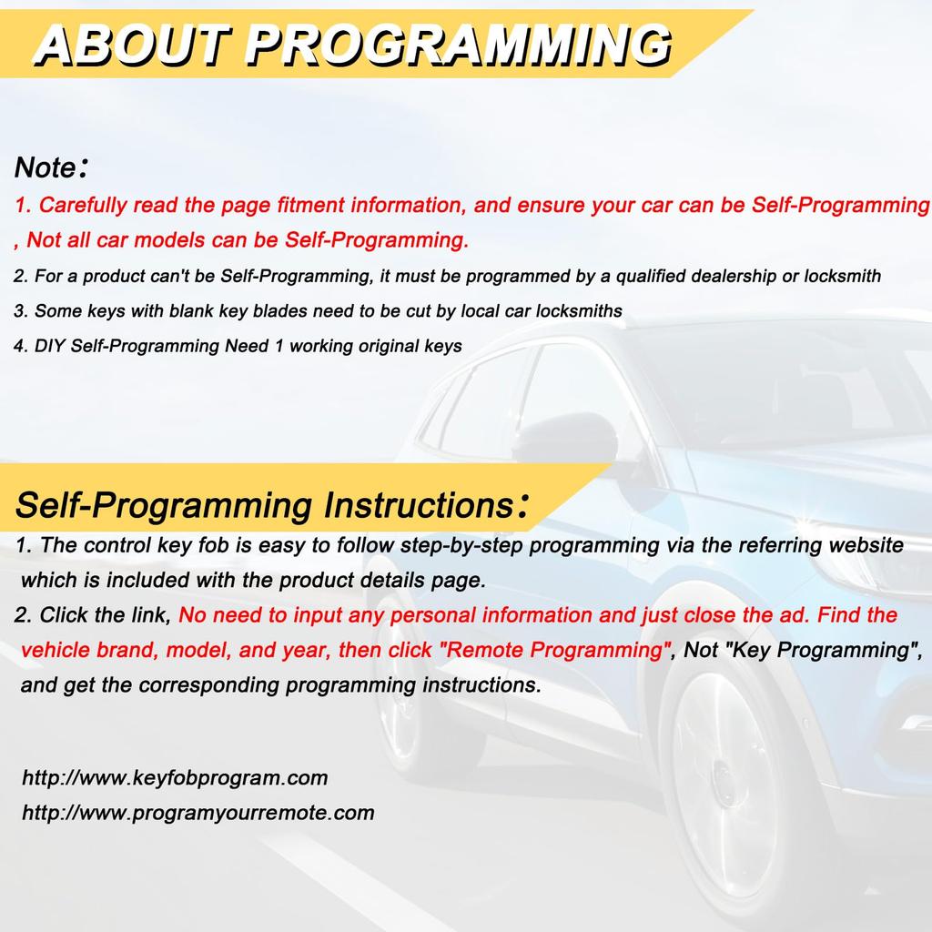 Vurkcy Key Fob Replacement for 2008-2014 Dodge Challenger M3N5WY783X IYZ-C01C 2PCS