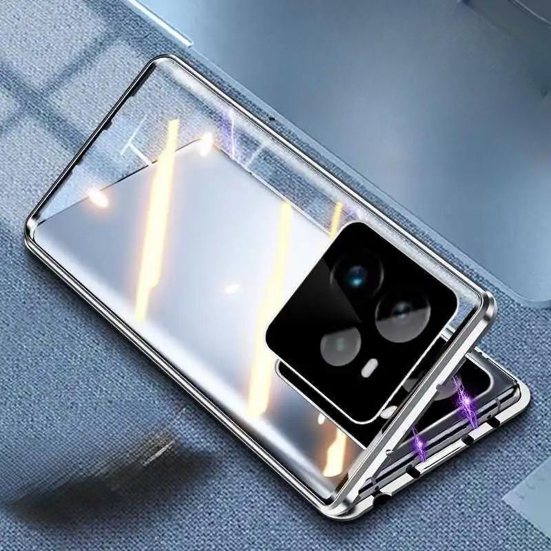 360° Полный чехол для Realme GT 7 Pro Чехол Двусторонний Магнитный Стекло Защитный Чехол Для Realme GT7 Pro Защита Камеры
