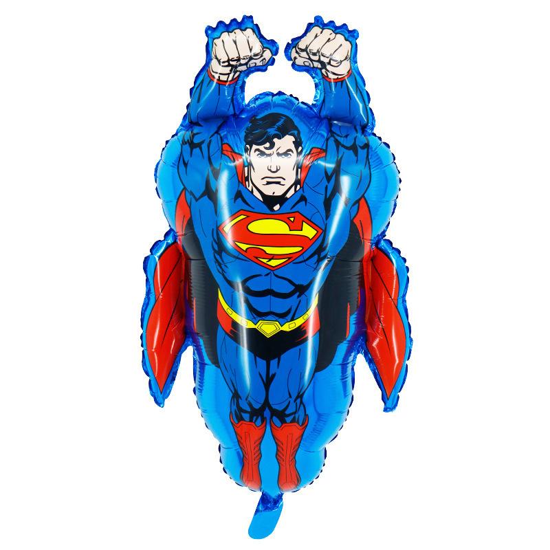 Superhero shape aluminum film balloon 10PCS