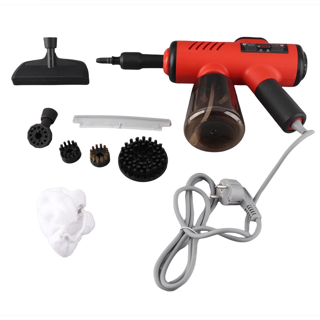 Handheld Steam Cleaner 1200W, Portable Multi Purpose High Pressure Steamer with 3 Temperature Settings, Digital Display