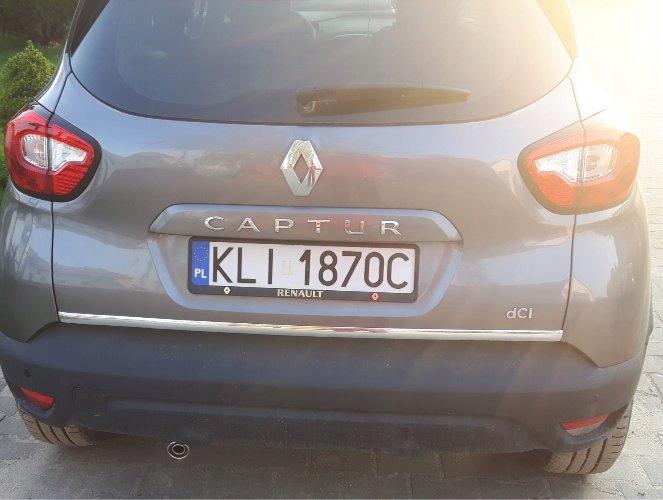 Renault CAPTUR - CHROME STRIP ON THE TAILGATE Tuning