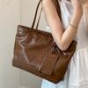 Simple and Large-capacity Tote Bag Women's 2025 New Fashion Texture Underarm Bag Casual Niche Commuter Shoulder Bag