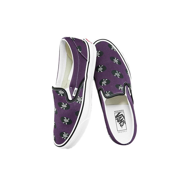 Vans Кеды Og Classic Slip On Wacko Maria Purple Records VN0A45JK596