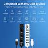 5/8-портовый USB-концентратор-расширитель-адаптер USB-концентратор 2.0 Многопортовый USB-разветвитель Док-станция SD/TF Card U Устройство чтения дисков Высокоскоростной OTG для ПК, планшета, ноутбука