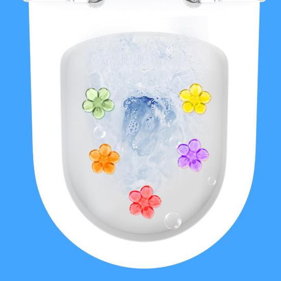 1/6 шт дезодорирующий гель приятный аромат автоматическая очистка долговечная адгезия туалет раковина писсуар очиститель принадлежности для ванной комнаты