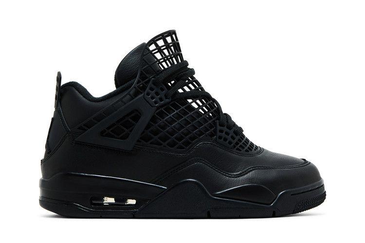 Jordan 4 Ретро Черная сетка (Женский)