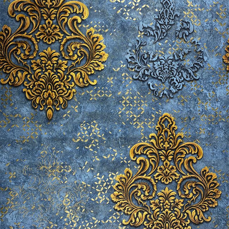 9 Стиль Роскошные 3D Дамаск Виниловые Обои Спальня Гостиная Красные Цветочные Обои Рулон Ktv