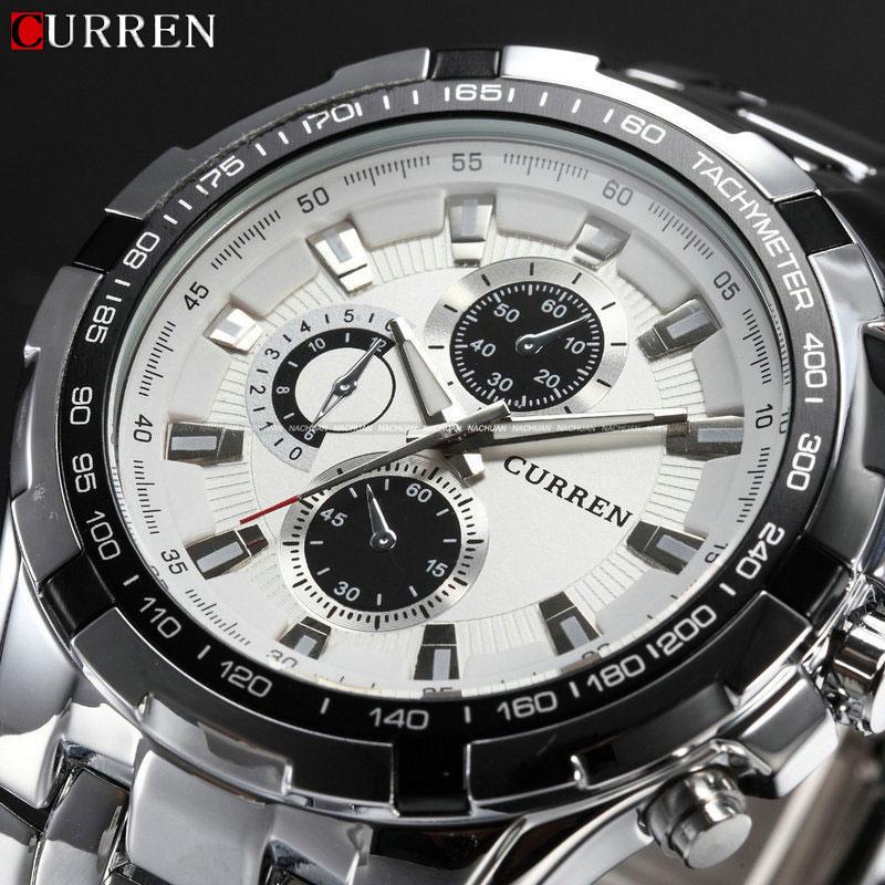 CURREN Brand Luxury Watches Men Sports Business Casual Quartz Wrist Watches Military Wristwatch Waterproof 8023