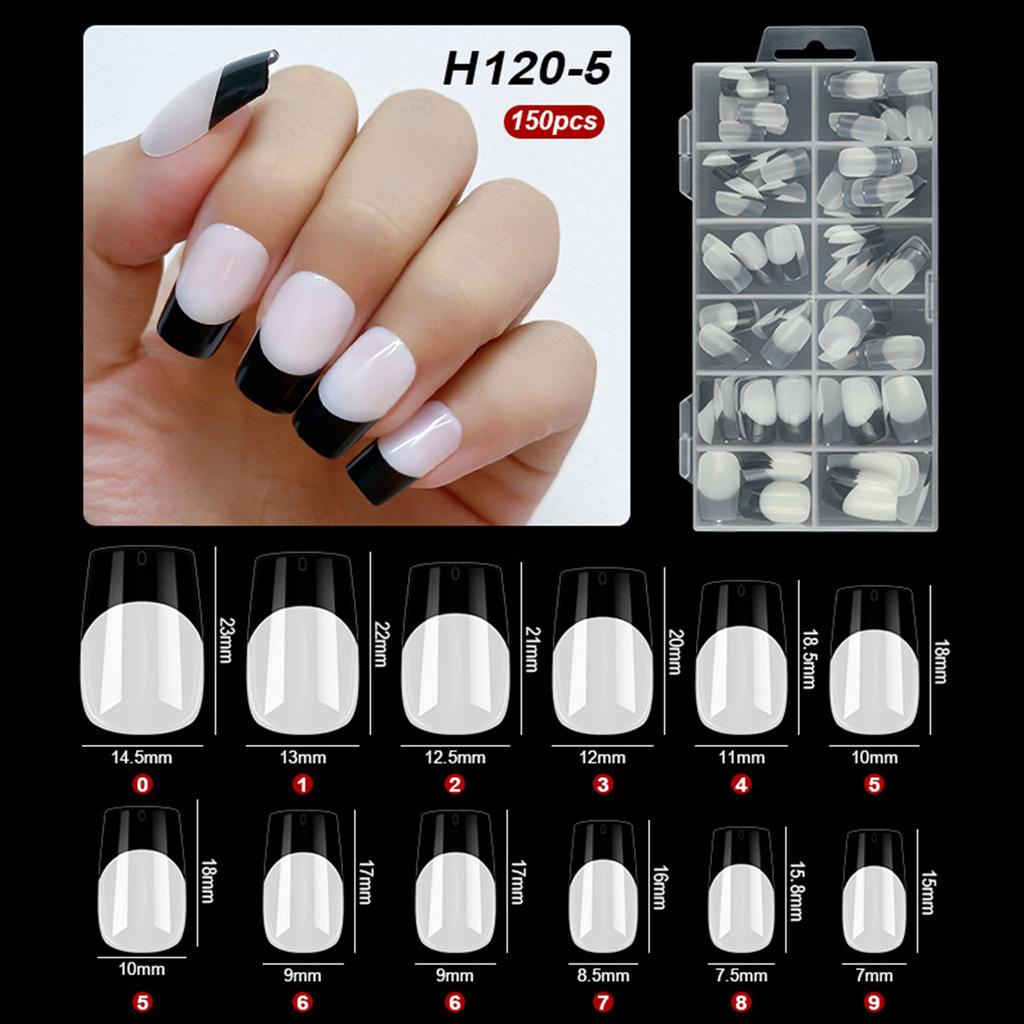 French Press On Nails Stylish and Durable European and American Design False Nails for Salon