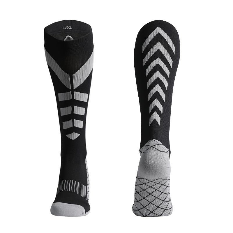 Мужские профессиональные спортивные компрессионные носки для фитнеса и бега