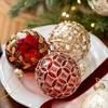 Korean Style Christmas Glass Balls 8cm Christmas Tree Pendants Multicolor Christmas Ball  New Year