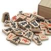 Shogi Perfect for Adults and 7 Folded Shogi Board and Specially Selected Wooden Shogi Pieces with Clear Bold Set, Children, Shin-Katsura No. Letters.