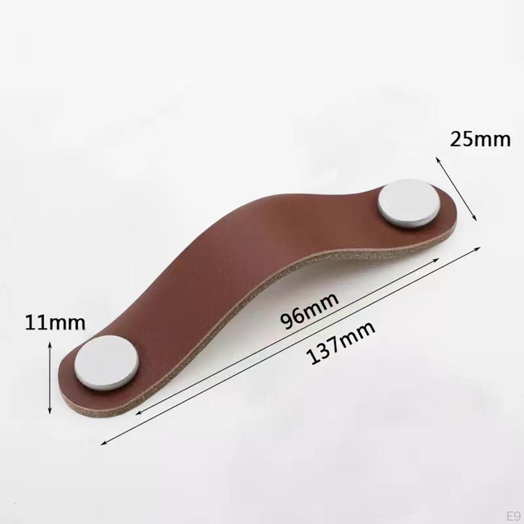 Ручки шкафа из ПУ, сменные ремни, ящик, ручка комода для прикроватной тумбочки, ванная комната,