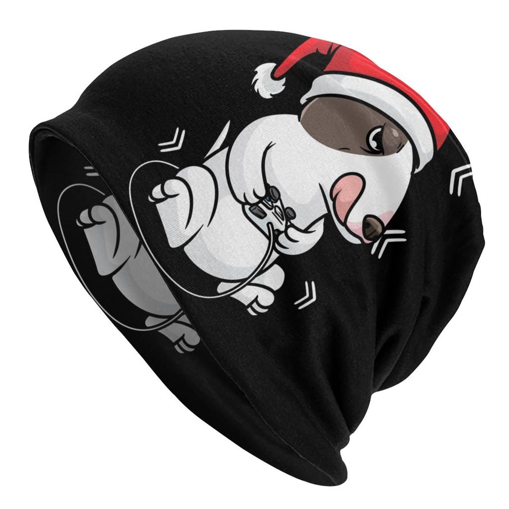 Английский бультерьер Skullies шапочки женские унисекс зимние теплые объемные шапочки шапка животное домашнее животное щенок вязаная шапка для лыж