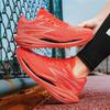 Youth style shoes Kids Lightweight Running Shoes With Carbon Plate Marathon Training Comfortable Breathable Sneakers Boys