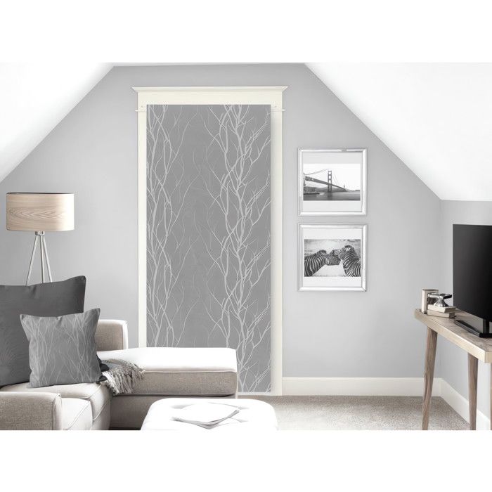 SOLEIL D'OCRE Brise bise Liane 70x200 cm - Gris