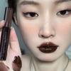 Black Tea Brown Lip Gloss Mirror Transparent Glass Lip Glaze Moisturizing Liquid Lipstick Lip Tint Lip Makeup Cosmetics