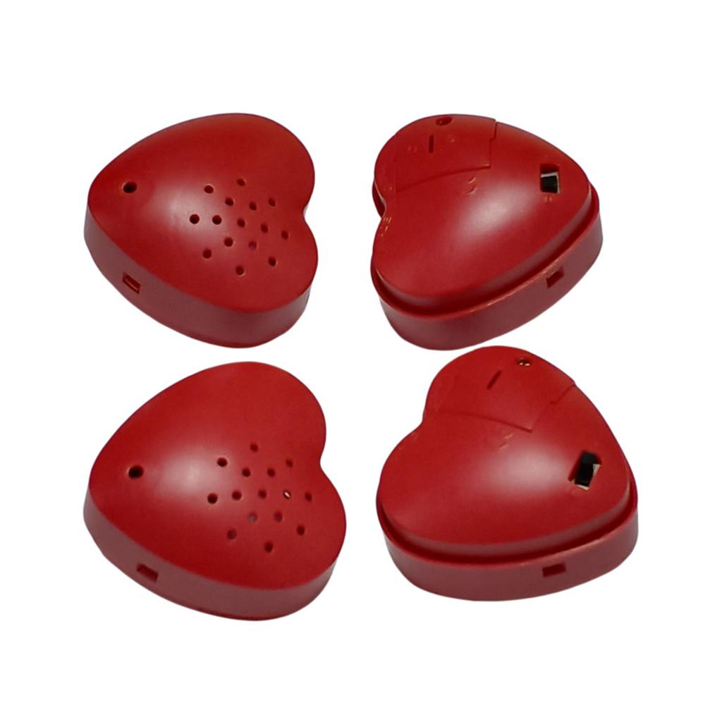 Портативный диктофон в форме сердца для плюшевых игрушек. Коробка для записи плюшевых игрушек. Простота использования. Нажми и воспроизводи.