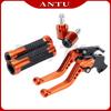Подходящие модифицированные аксессуары для KTM-RC390/DUKE390/250/200: Рукоятка тормоза, ручка сцепления, рукоятка, тяга