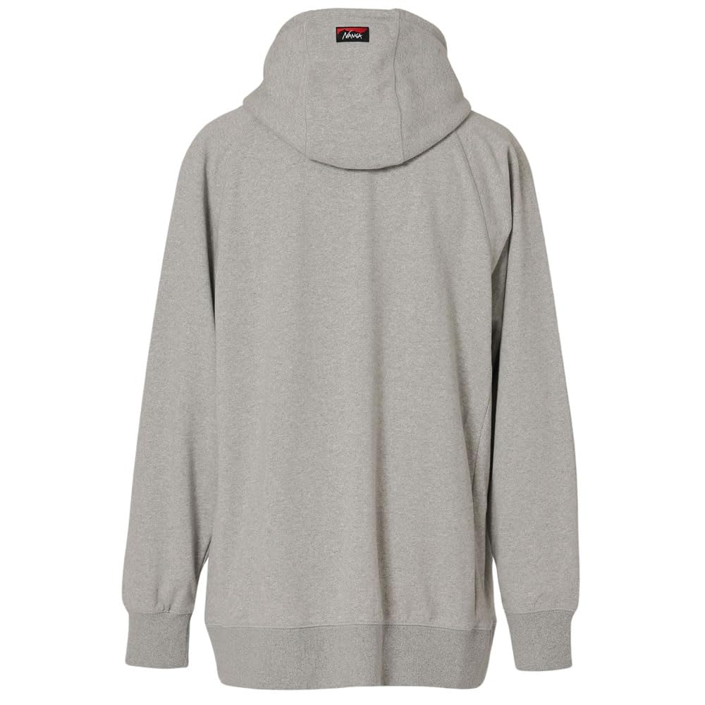 ECO HYBRID BOX LOGO SWEAT HOODIE Eco Hybrid Box Logo Sweat Hoodie L [NANGA] (Color Gray) (Size L)