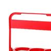 Beer Bottle Caddy Bucket Holder Plastic Foldable Multifunctional Portable Beer Bottle Carrier Red