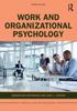 Книга Work and Organizational Psychology