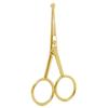 Round Head Safety Cuticle Manicure Scissors Professional Small Clipper Eyebrow Nose Hair Cut Trimming Tweezers Beard Scissors