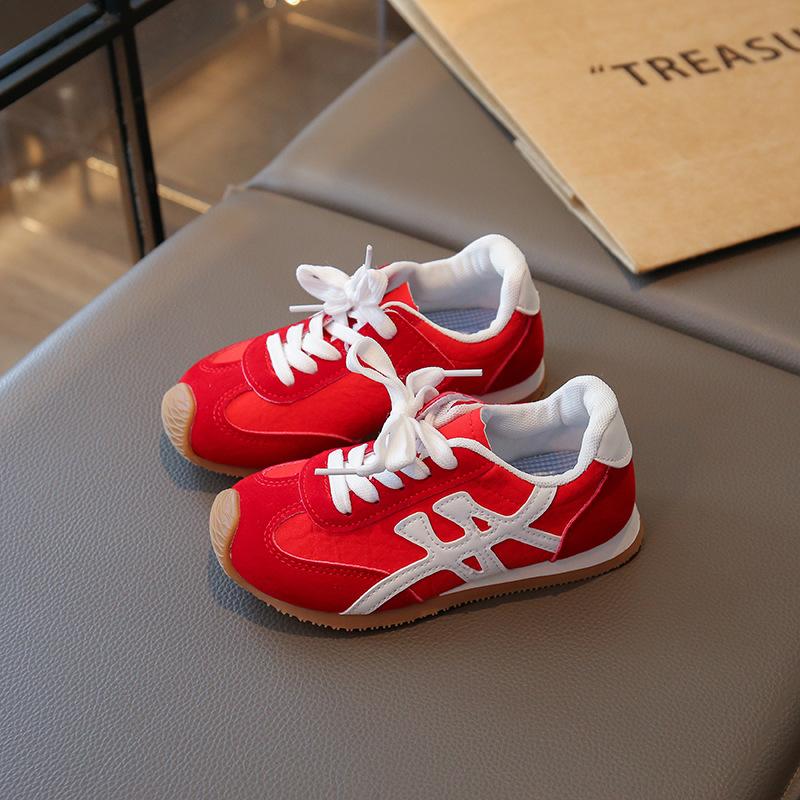 Детские кроссовки Forrest Gump 2025 новые дышащие повседневные кроссовки для девочек весна-осень спортивная обувь для мальчиков сетчатые кроссовки для детей среднего и старшего возраста